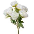 Peóni csokor 9v. krém M44cm 80db/#