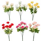 Rózsa csokor 7v. mix M42cm 150db/#