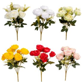 Peoni csokor 7v. mix M36cm 24db/#