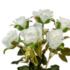 Rózsa csokor 7v. mix M36cm 36db/#