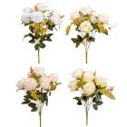 Rózsa csokor 7v. mix M37cm 24db/#