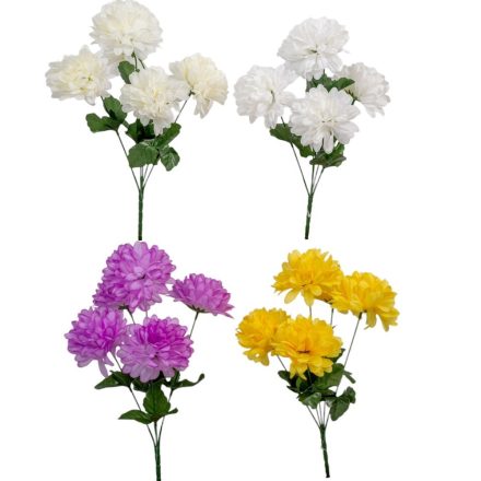 Krizantém csokor 5v. mix M36cm 144db/#