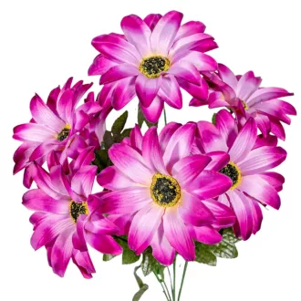 Dália csokor 7v.mix M40cm 18db/#