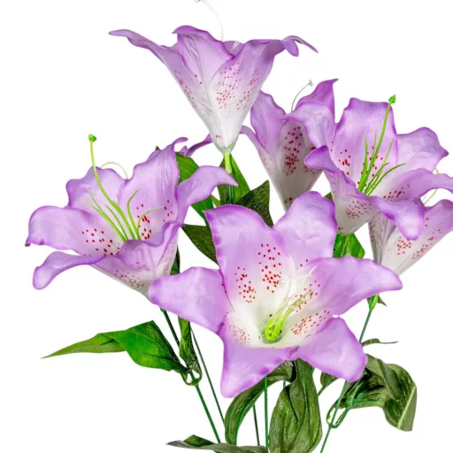 Liliom csokor 7v. mix M50cm 18db/#