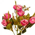 Rózsa csokor 10v. mix M31cm 48db/#