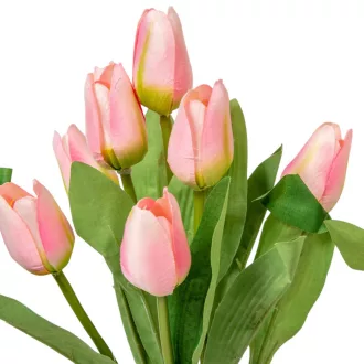 Tulipán csokor 9v. M35cm 36db/#