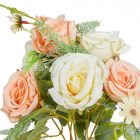 Rózsa csokor 7v. mix M33cm 24db/#