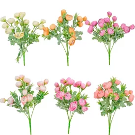 Boglárka csokor 15v. mix M30cm 48db/#