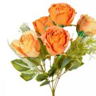 Rózsa csokor 5v. M35cm 24db/#