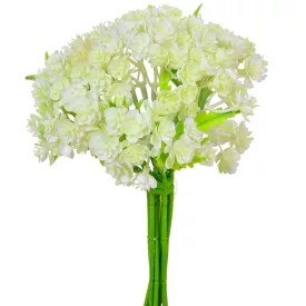 Gumivirágos csokor 9 ágú M25cm 18db/#