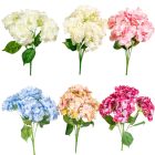 Hortenzia csokor 5v. M45cm 24db/#