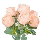 Peonia csokor 7v. mix M40cm 24db/#