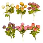 Rózsa csokor 6v. mix M32cm 24db/#