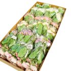 Rózsa csokor 7v. mix M29cm 48db/#