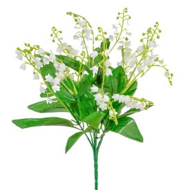 Gyöngyvirág csokor 7v. M35cm 48db/#