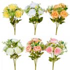 Rózsa csokor 5v. mix M45cm 12db/#