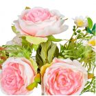 Rózsa csokor 5v. mix M45cm 12db/#