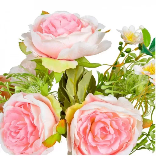 Rózsa csokor 5v. mix M45cm 12db/#