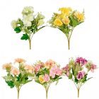 Dália, rózsa csokor 7v. mix M30cm 48db/#