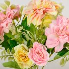 Dália, rózsa csokor 7v. mix M30cm 48db/#