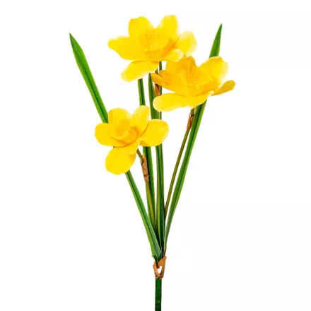 Nárcisz ág 3v. gumi M40cm 12db/#