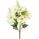 Gerbera csokor 9v. krém M42cm 24db/#