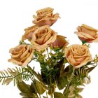 Rózsa csokor 7v. mix M38cm 24db/#