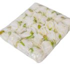 Rózsa virágfej D7cm 24db/csom krém 300V