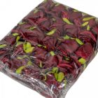 Rózsa virágfej D7cm 24db/csom bibor 408