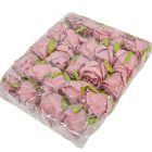 Rózsa virágfej D7cm mályva 840 24db/csom