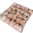 Rózsa virágfej D7cm 24db/csom capuccino 953