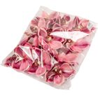 Orchidea virágfej polifoam D10cm lila 24db/csom