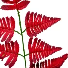 Páfrány levél M58cm piros 144db/#