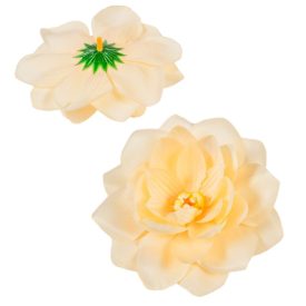 Tavirózsa virágfej D11cm 925A barack 90db/#