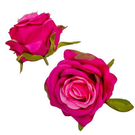 Rózsa virágfej D6cm 24db/szín/csom szeder 521