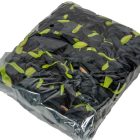 Rózsa virágfej D6cm 24db/szín/csom fekete 700