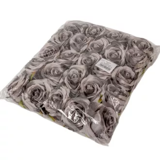 Rózsa virágfej D6cm 24db/szín/csom 701