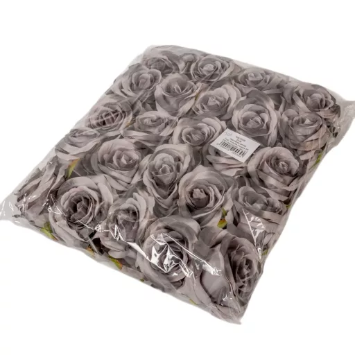 Rózsa virágfej D6cm 24db/szín/csom 701