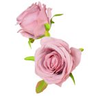 Rózsa virágfej D6cm 24db/szín/csom mauve 830