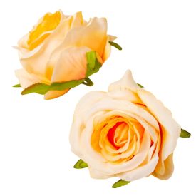 Rózsa virágfej R14 D6cm 24db/csom 