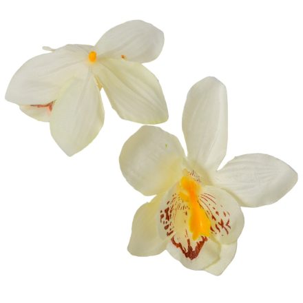 Orchidea virágfej D9cm 24db/csom