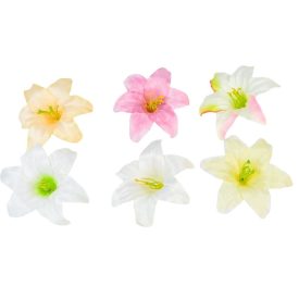 Liliom virágfej D12cm 24db/csom