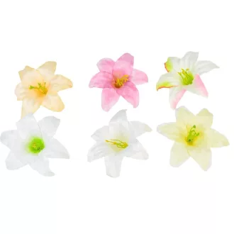 Liliom virágfej D12cm 24db/csom