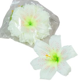 Liliom virágfej D17cm 12db/csom
