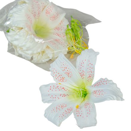 Liliom virágfej D17cm 12db/csom