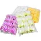 Krizantém virágfej mix D10cm 12db/szín/csom