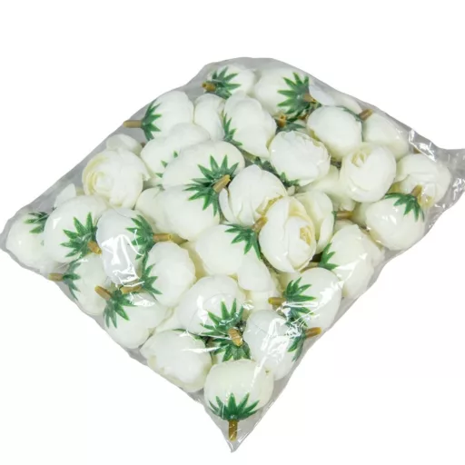 Boglárka virágfej D3cm 60db/csom 300