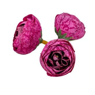 Boglárka virágfej D3cm 60db/csom 813