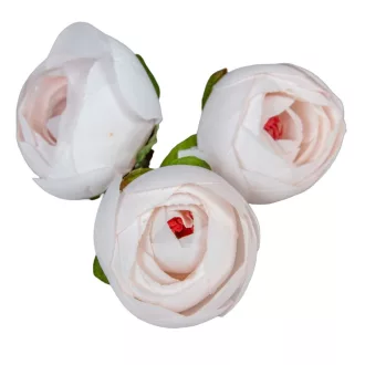 Boglárka virágfej D4,5cm világosrózsaszín 302 60db/csom