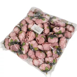 Boglárka virágfej D4,5cm világosrózsaszín 823 60db/csom